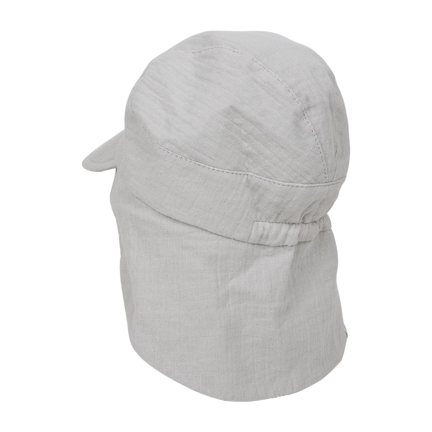 Musselin Schirmütze Sonnenhut mit Nacken- und Ohrenschutz UV-Schutz (UPF 50+) für Babys und Kinder - Unisex