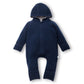 Petinard Label® Baby Wollfleech-Overall Wollwalk aus Australischer Merino Schurwolle mit Reißverschluss für Kleinkind und Baby | RWS & OEKO-TEX 100 zertifiziertes Material | Weich, warm & leicht