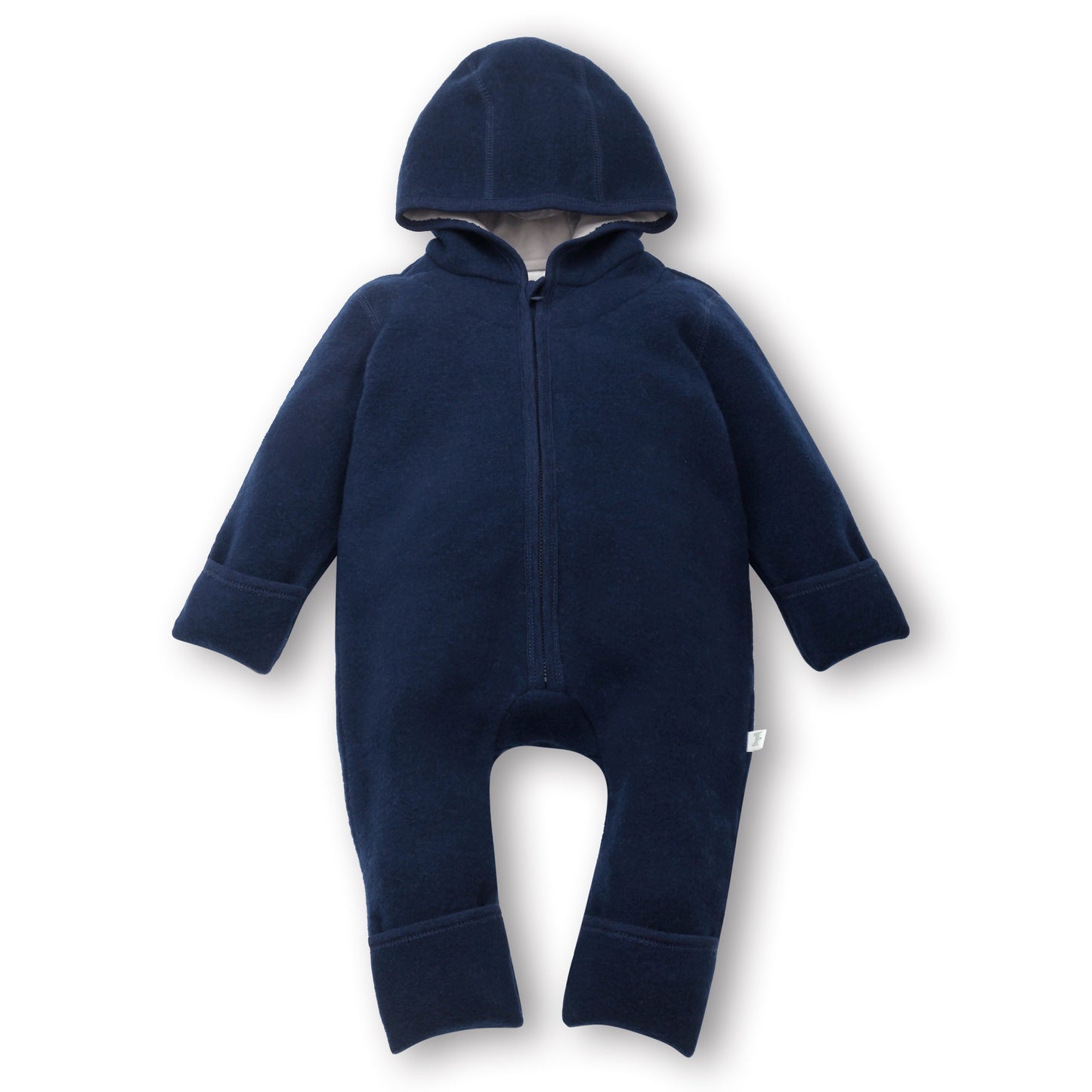 Petinard Label® Baby Wollfleech-Overall Wollwalk aus Australischer Merino Schurwolle mit Reißverschluss für Kleinkind und Baby | RWS & OEKO-TEX 100 zertifiziertes Material | Weich, warm & leicht