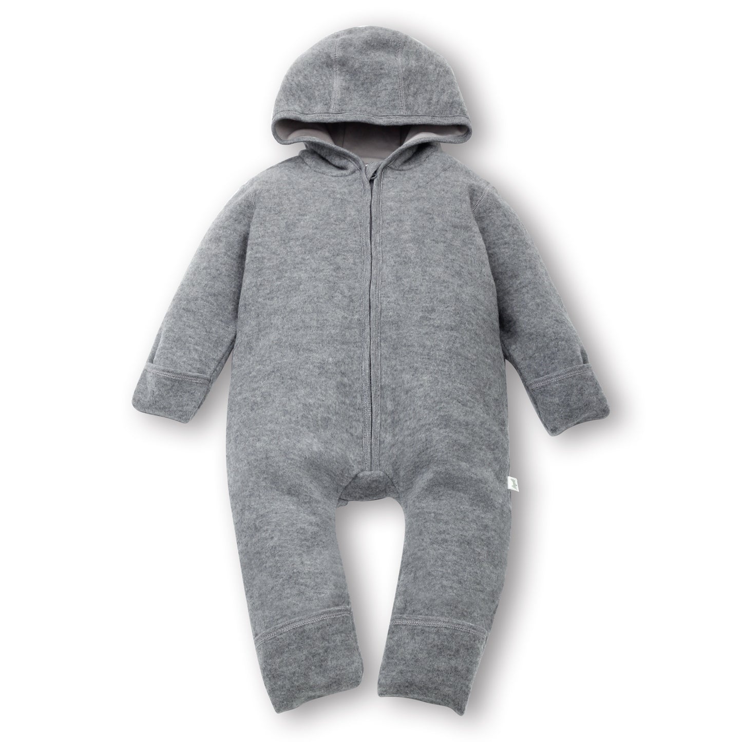 Petinard Label® Baby Wollfleech-Overall Wollwalk aus Australischer Merino Schurwolle mit Reißverschluss für Kleinkind und Baby | RWS & OEKO-TEX 100 zertifiziertes Material | Weich, warm & leicht